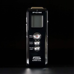 [録音機] ボイスレコーダー メモリ容量4GB 高感度 長時間 音声待機110日 音声監視モード付き VR-4SL
