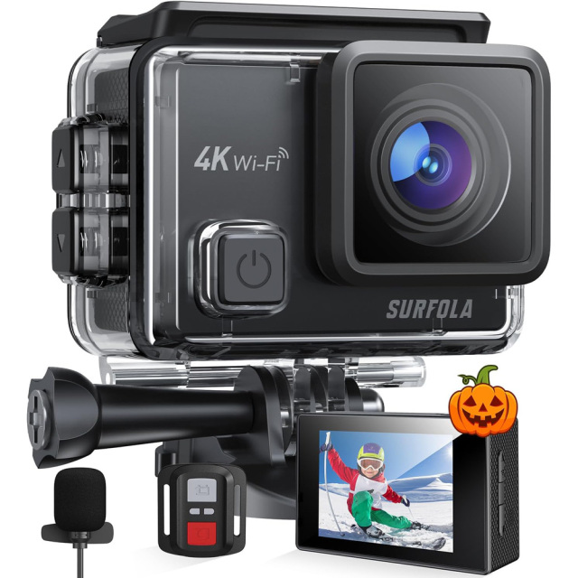 4Kアクションカメラ アクションカメラ ウエアラブルカメラ 小型カメラ vlog