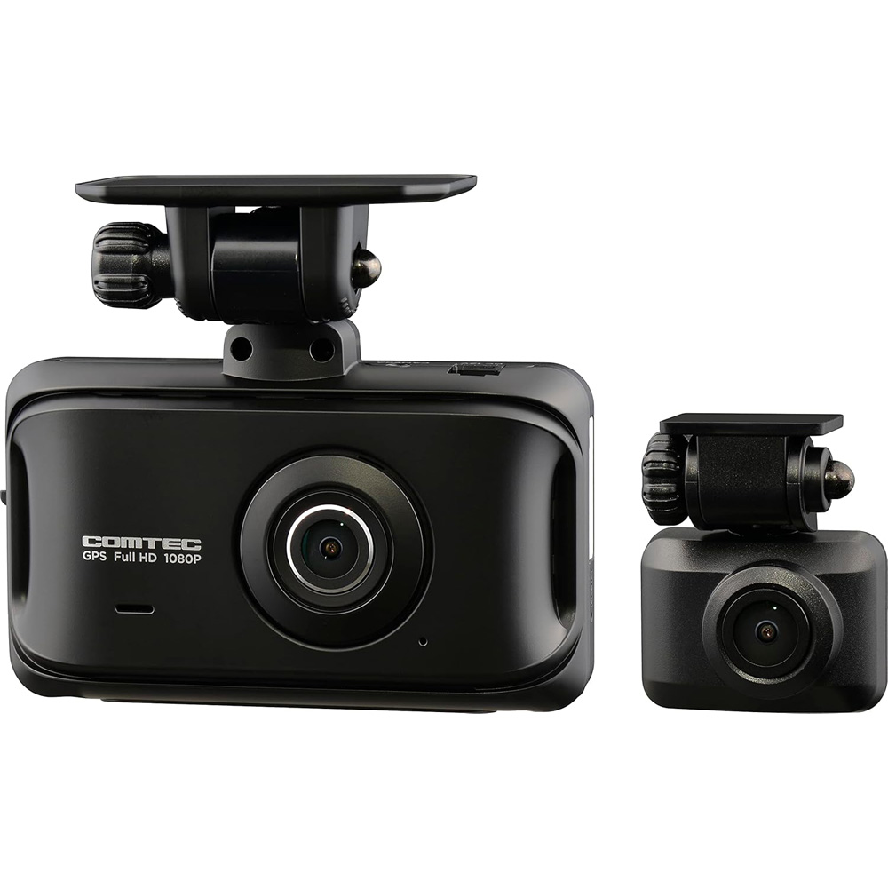 [ドライブレコーダー] コムテック(COMTEC) 前後2カメラ ZDR045 STARVIS2搭載 夜間撮影性能向上 前後200万画素 FullHD GPS搭載 後続車両接近お知らせ機能搭載 運転支援機能搭載 日本製 3年保証 mc-azdr036