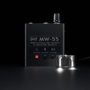 [コンクリートマイク] 充電式コンクリートマイク 高感度 ピンマイク 電池寿命90時間 録音機内蔵モデル CM-PV