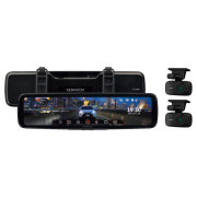 [ドライブレコーダー] ケンウッド ドライブレコーダー DRV-EM4800 ミラー型 デジタルミラー IPS液晶 前後高感度PureCel Plusセンサー搭載 フルハイビジョン録画 バンド式装着 ミラレコ KENWOOD mc-azdr014