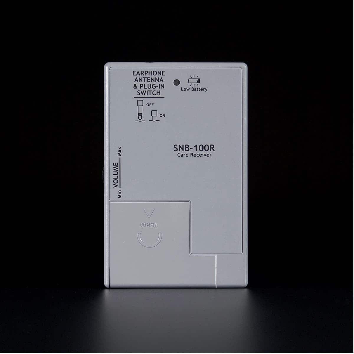 [盗聴器 受信機] 盗聴器専用受信機 カード型 電池タイプ 高音質 R-3SC