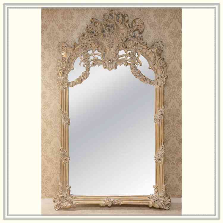 ロココ調特大ミラー