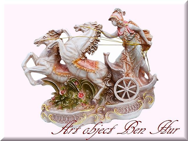 ロココ調　ベンハー　置物