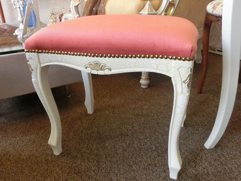 売れ筋 イタリア製ピンクモケットスツール 楽天市場】イタリア製