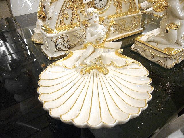 イタリア製　エンジェル　シェルトレー　スワロフスキー付