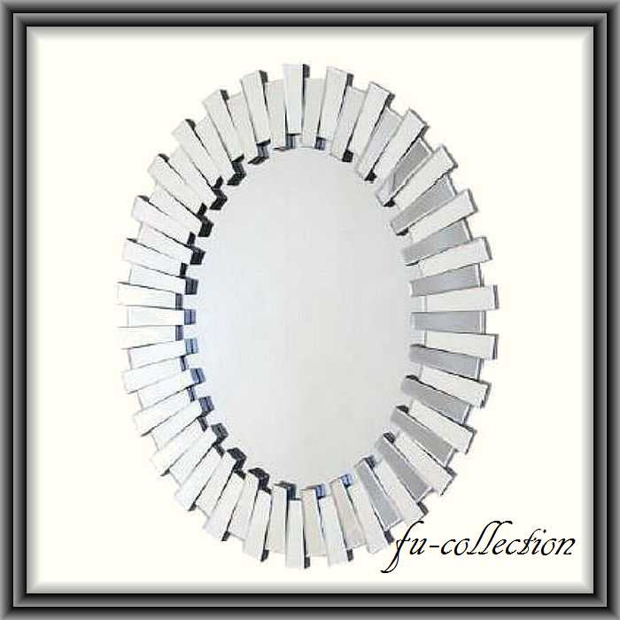 ウォールミラー　エレガント　ウォールデコレーション　オーバル　スタイリッシュ　690　送料無料