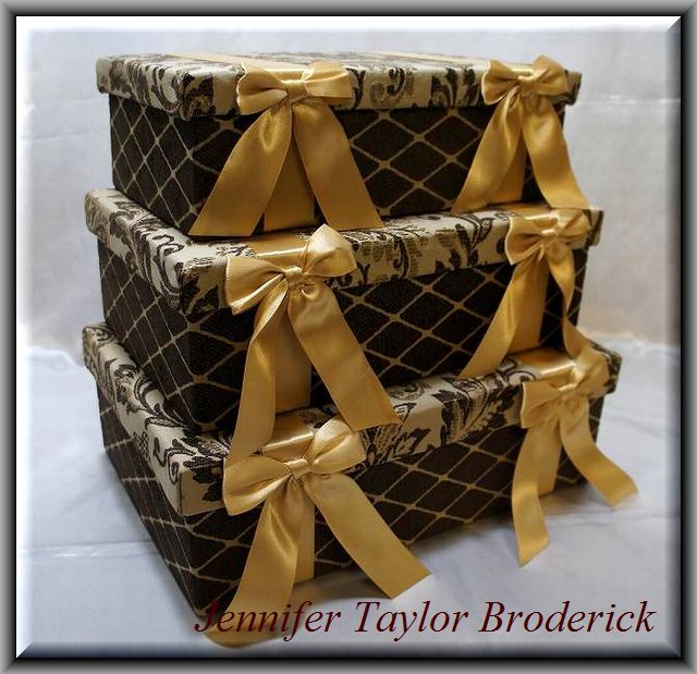 ジェニファーテイラーブローデリックボックス3点