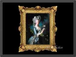 fu-collection】 ヨーロッパ名画 マリーアントワネット肖像画 イタリア