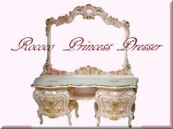 ロココ調　プリンセス　ドレッサー