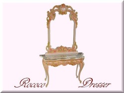 ロココ調ドレッサー