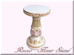ロココ調　フラワースタンド　コラム