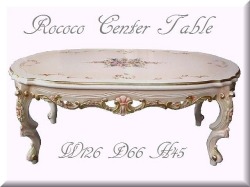 ロココ調　センターテーブル126