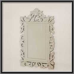 ウォールミラー　エレガント　ウォールデコレーション　W67cm/H108cm　送料無料