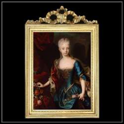 マリアテレジアの額絵