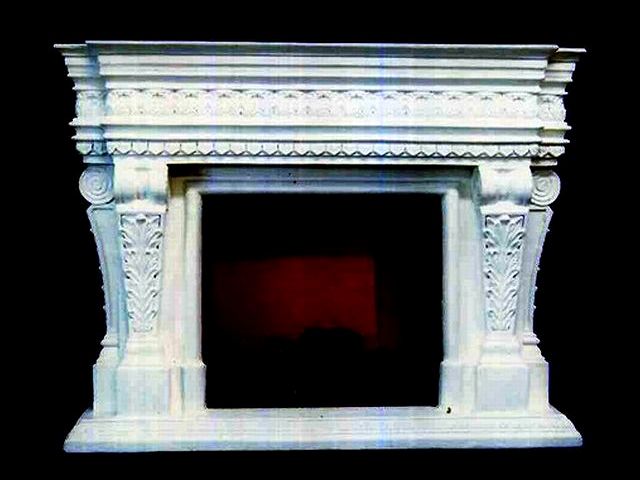 fu-collection】 マントルピース フェイクファイヤー付 タイプC 暖炉