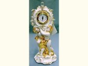 イタリアセラミック天使時計　ダブルエンジェル