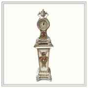 ロココ調  コラム＆クロック　W42cm D42cm H165cm 　送料無料