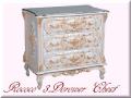 ロココ調　3段チェスト