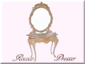 ロココ調　コンパクト　ドレッサー