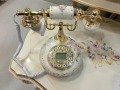 ロココ調　バラの電話機