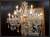 スワンデザインクリスタルシャンデリア
