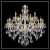 15灯クリスタルシャンデリア