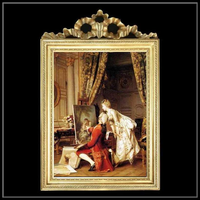 素敵な貴族の額絵