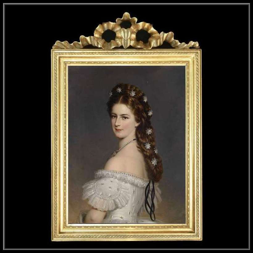 エリザベートの額絵