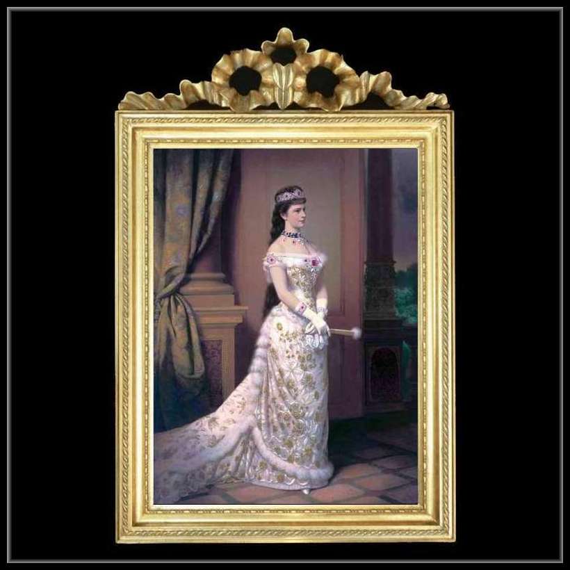 エリザベートの額絵