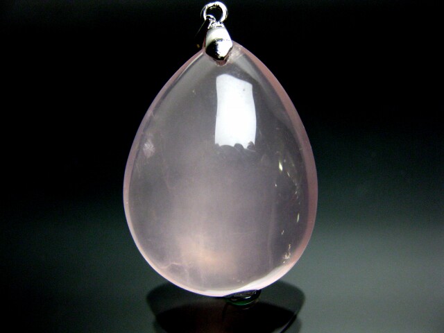 AAAAA級ローズクォーツペンダントトップ03
