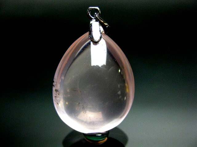 AAAAA級ローズクォーツペンダントトップ04