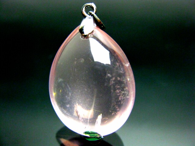 AAAAA級ローズクォーツペンダントトップ08
