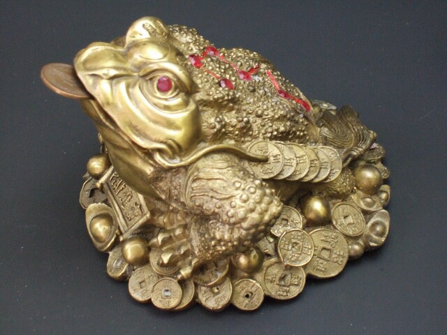 三本脚蛙1号（銅製）