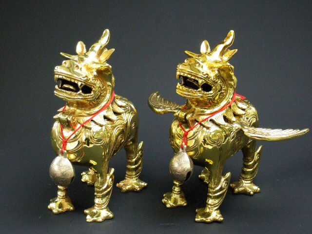 ペアヒキュウ（銅製）