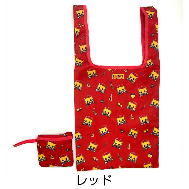 【フエキクラシック】エコバッグ　レッド（ECO-R）
