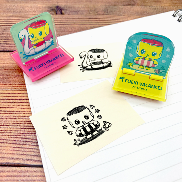 フエキバカンス アクリルスタンドスタンプ