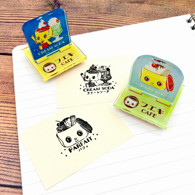 フエキカフェ アクリルスタンドスタンプ