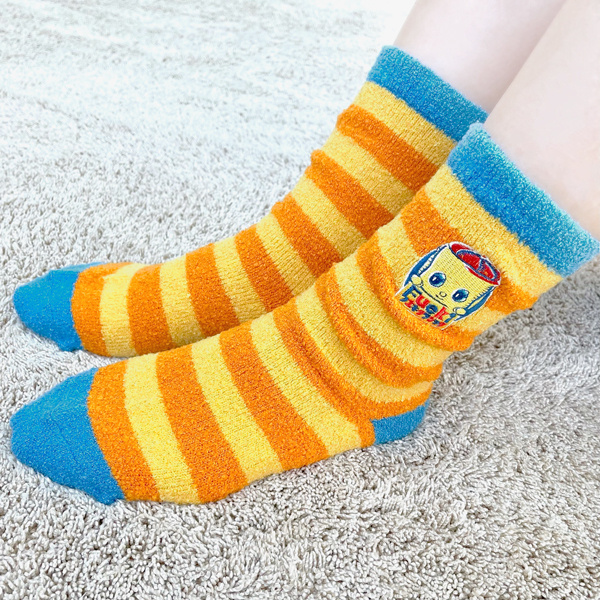 フエキクラシック ルームソックス オレンジ