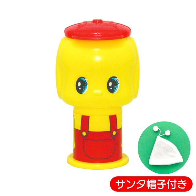 【サンタ帽子付き】フエキくんグルー　（フエキくん型液状のり）