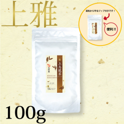 セール中！　パウダー茶　インスタント茶【上雅シリーズ】業務用　風雅園　粉末上烏龍茶「給茶機対応」200杯分（100ｇ×1袋）