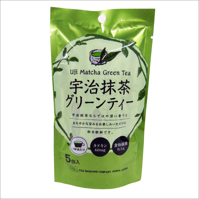 不二食品　宇治抹茶グリーンティー　1袋（1.3mg×50本入）