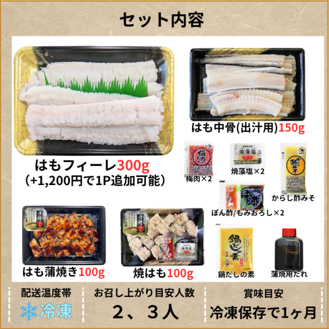 はもしゃぶセットのセット内容