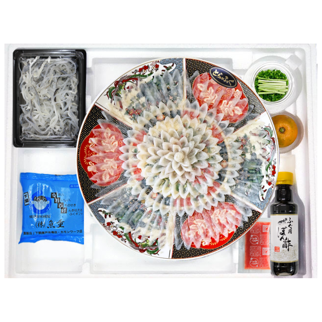 とらふぐ刺身36cm陶器皿