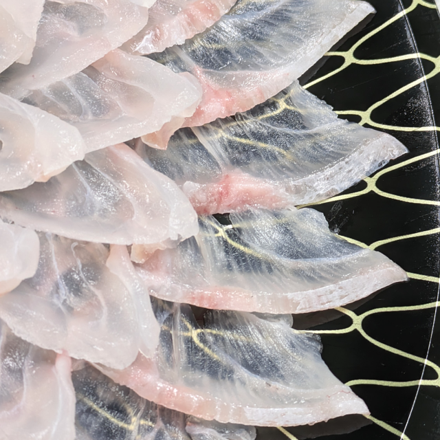 魚重がお届けする、天然くえのお刺身ギフト