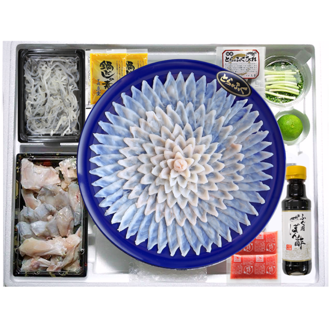 とらふぐ刺身36cmちりセット