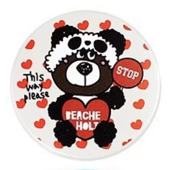 BEACHE HOLIC おやつ缶 ハートパンダ
