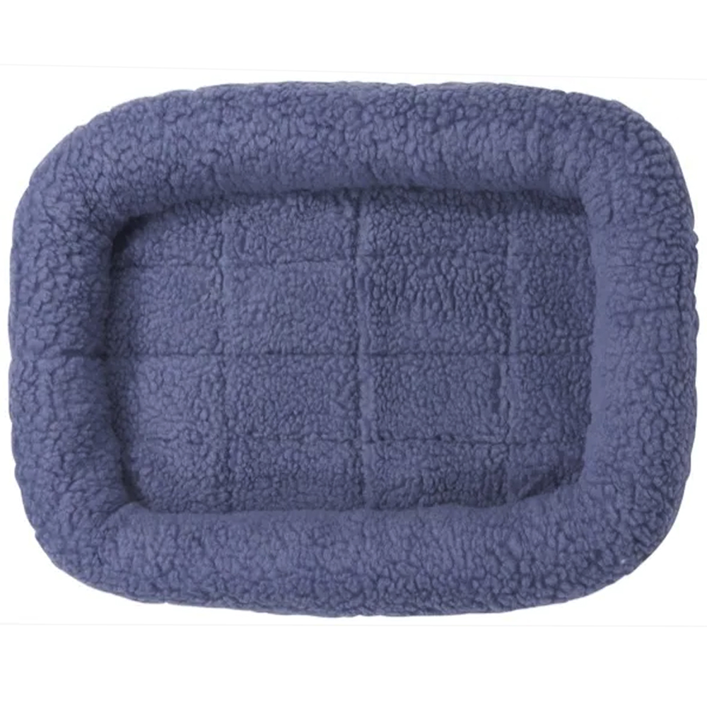 Slumber Pet Sherpa Crate Bed XS BLUE ドッグフード フジアースフィールド