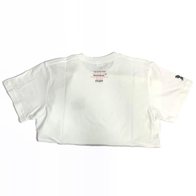 【Rum & Pino Coutureコラボ】フジアーフフィールドスタッフTシャツ　ホワイト