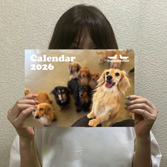 フジアースフィールド・オリジナルカレンダー2026／メール便可